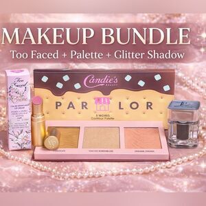 Too Faced Mean Girls Lippy + Candie’s S’mores Palette + LP Shadow Bundle NEW